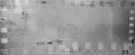 Téléchargez les photos : Film négatifs cadres gris backgroun - en image libre de droit