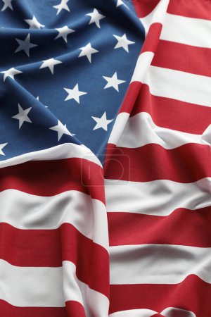 Téléchargez les photos : Gros plan du drapeau américain vertical ondulé - en image libre de droit