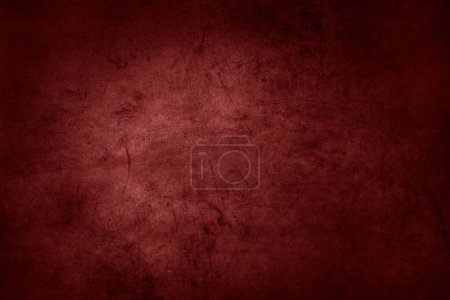 Foto de Fondo de pared grunge de hormigón texturizado rojo oscuro - Imagen libre de derechos