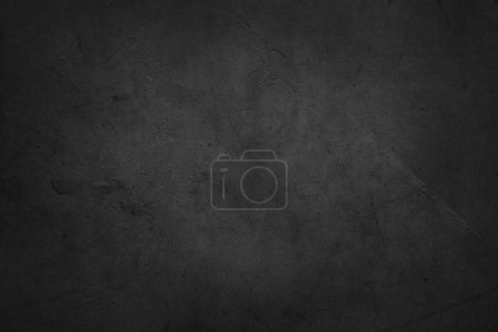 Foto de Grunge texturizado gris oscuro muro de hormigón fondo - Imagen libre de derechos