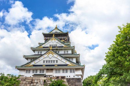 Téléchargez les photos : Château d'Osaka et vues autour de la région - en image libre de droit