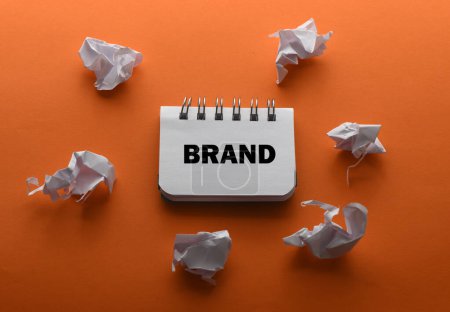 Brand building for success concept
