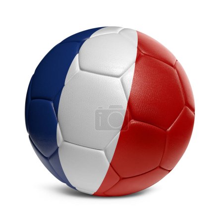 Téléchargez les photos : France ballon de football avec décoration de drapeau de pays - en image libre de droit
