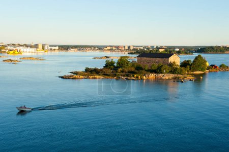 Photo for Picturesque Scandinavian island landscape - Royalty Free Image