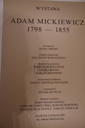 Foto de WARSAW, POLAND - JUL 10: Adam Mickiewicz Museum of Literature in Warsaw, Poland, as seen on July 10, 2022. - Imagen libre de derechos