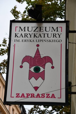 Photo for WARSAW, POLAND - JUL 10: Museum of Caricature E. Lipinski in Warsaw, Poland, as seen on July 10, 2022. - Royalty Free Image