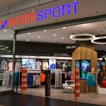 WARSAW, POLAND - JUL 16: InterSport store at Westfield Arkadia shopping mall in Warsaw, Poland, as seen on July 16, 2022.