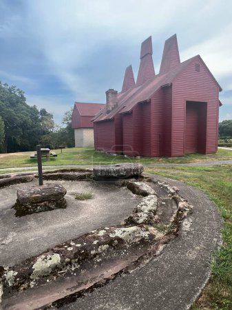 Foto de STRATFORD CT - SEP 4: Boothe Memorial Park & Museum in Stratford, Connecticut, as seen on Sep 4, 2022. - Imagen libre de derechos