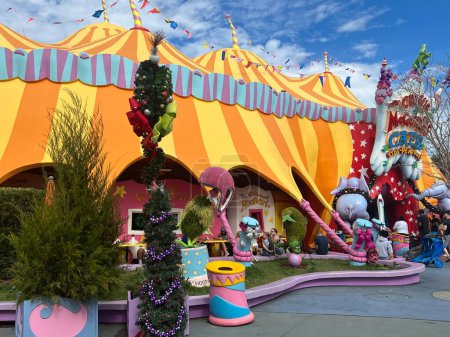 Photo for ORLANDO FL - DEC 30: Circus McGurkus Cafe Stoo-pendous at Universal Islands of Adventure in Orlando, Florida, as seen on Dec 30, 2022. - Royalty Free Image