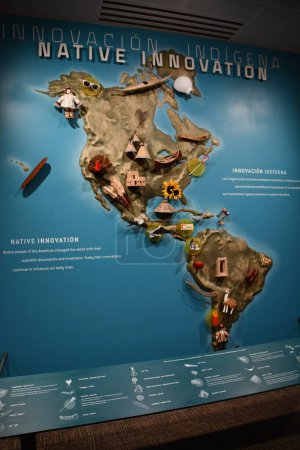 Téléchargez les photos : NEW YORK NY - MAR 18 : Imaginations Activity Center au Smithsonian National Museum of the American Indian à New York, vu le 18 mars 2023. - en image libre de droit