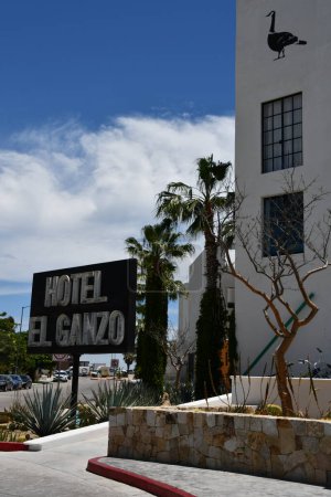 Photo for SAN JOSE DEL CABO, MEXICO - APR 13: Hotel El Ganzo in San Jose del Cabo, Mexico, as seen on April 13, 2023. - Royalty Free Image