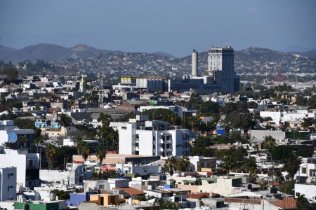 Téléchargez les photos : MAZATLAN, MEXIQUE - 12 avril : Vue aérienne depuis Lookout Hill ou Cerro Vigia à Mazatlan, Mexique, vue le 12 avril 2023. - en image libre de droit