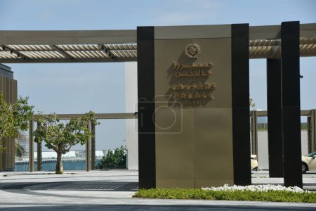 Photo for DUBAI UAE - FEB 18: Caesars Palace Resort on Bluewaters Island in Dubai, UAE, as seen on Feb 18, 2023. - Royalty Free Image
