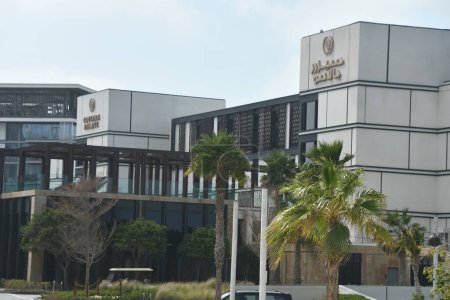 Téléchargez les photos : DUBAI EAU - 18 février : Caesars Palace Resort sur Bluewaters Island à Dubaï, EAU, vu le 18 février 2023. - en image libre de droit