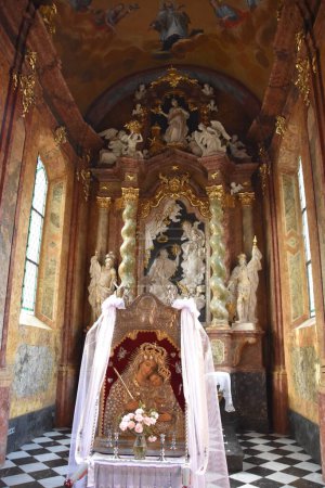 Foto de GDANSK, POLONIA - 20 AGO; Oliwa Cathedral in Gdansk, Poland, visto en 20 Ago 2019. - Imagen libre de derechos