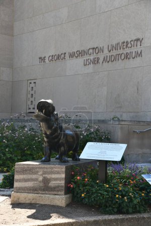 Téléchargez les photos : WASHINGTON DC - SEP 2 : Auditorium Usner à l'Université George Washington à Washington DC, vu le 2 septembre 2023. - en image libre de droit