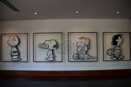 Photo for SANTA ROSA CA - AUG 11: Charles M Schulz Museum and Research Center in Santa Rosa, California, as seen on Aug 11, 2023. - Royalty Free Image