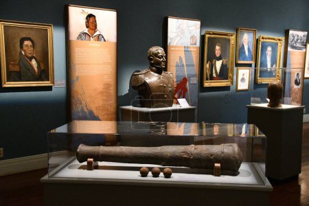 Téléchargez les photos : NOUVELLE-ORLÉANS, LA - NOV 22 : Le Cabildo, qui fait partie du Musée d'État de la Louisiane, à La Nouvelle-Orléans, comme on l'a vu le 22 novembre 2023. - en image libre de droit
