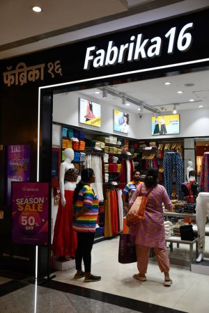 Photo for MUMBAI, INDIA - FEB 23: Fabrika 16 store at Phoenix Marketcity Mall in the Kurla area of Mumbai, India, as seen on Feb 23, 2024. - Royalty Free Image