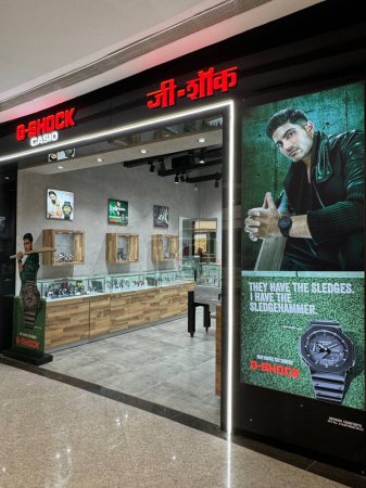 Photo for MUMBAI, INDIA - FEB 23: G-Shock Casio store at Phoenix Marketcity Mall in the Kurla area of Mumbai, India, as seen on Feb 23, 2024. - Royalty Free Image
