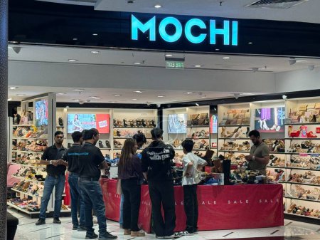 Photo for MUMBAI, INDIA - FEB 23: Mochi store at Phoenix Marketcity Mall in the Kurla area of Mumbai, India, as seen on Feb 23, 2024. - Royalty Free Image