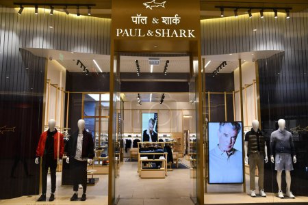 Photo for MUMBAI, INDIA - FEB 24: Paul & Shark store at Jio World Plaza shopping mall in Mumbai, India, as seen on Feb 24, 2024. - Royalty Free Image