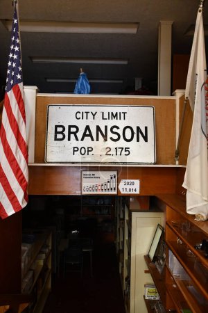Téléchargez les photos : BRANSON, MO - JUL 6 : Branson Centennial Museum à Branson, Missouri, vu le 6 juillet 2023. - en image libre de droit