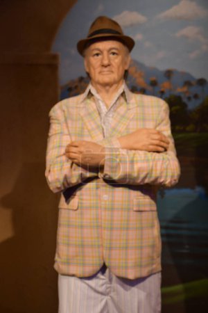 Téléchargez les photos : BRANSON, MO - 10 JUL : Statue de cire de Bill Murray au Hollywood Wax Museum de Branson, Missouri, vue le 10 juillet 2023. - en image libre de droit