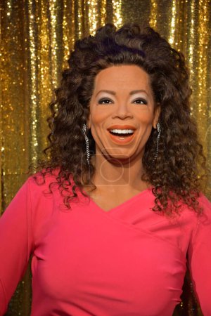 Photo for BRANSON, MO - JUL 10: Oprah Winfrey wax statue at Hollywood Wax Museum in Branson, Missouri, as seen on July 10, 2023. - Royalty Free Image