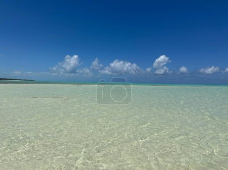 Bambarra Beach auf den mittleren Caicos auf den Turks- und Caicos-Inseln