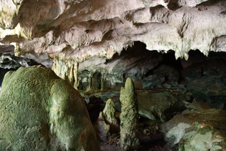 Conch Bar Höhlen auf der Insel Middle Caicos auf den Turks- und Caicosinseln