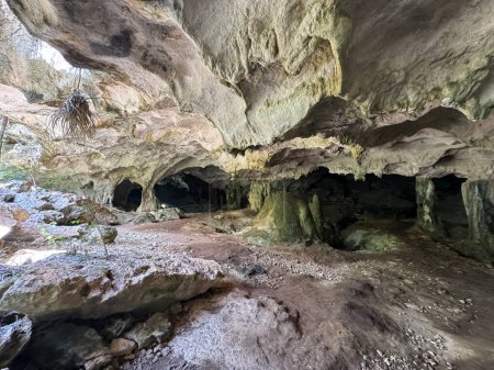 Conch Bar Caves on the island of Middle Caicos in the Turks and Caicos Islands