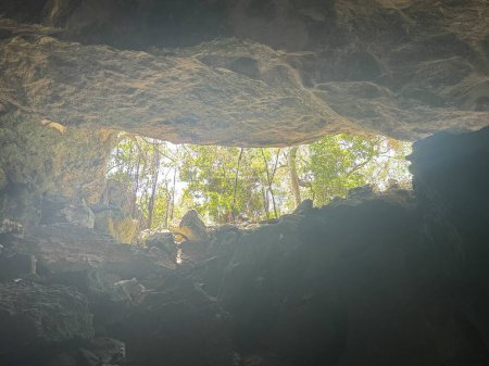 Conch Bar Caves on the island of Middle Caicos in the Turks and Caicos Islands