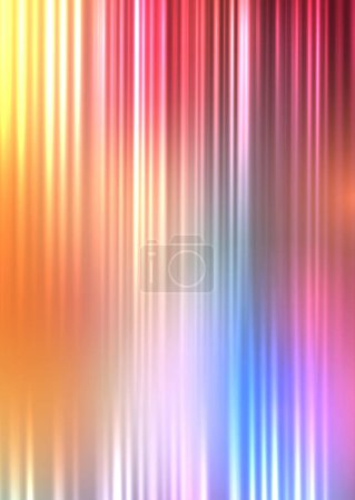 Foto de Fondo abstracto con un diseño de líneas dinámicas en colores arcoíris - Imagen libre de derechos