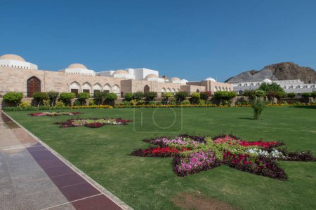 Téléchargez les photos : Palais Royal Al Alam à Mascate en Oman au Moyen-Orient - en image libre de droit