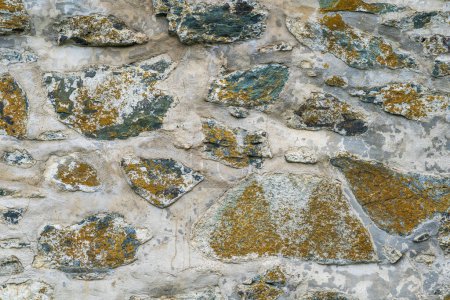 Muralla de piedra vieja texturizada en Noruega Europa