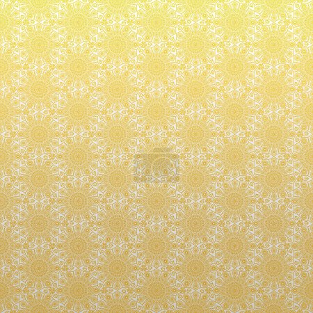 Photo for Background with decorative floral ornament. Vector illustration. - Royalty Free Image