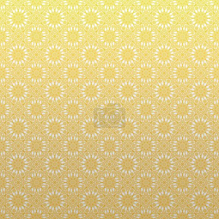 Photo for Background with decorative floral ornament. Vector illustration - Royalty Free Image
