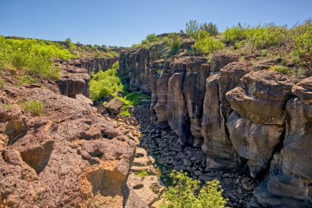Photo for Eastern view of Lower Sullivan Canyon just east of Sullivan Dam in Paulden AZ. - Royalty Free Image