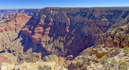 Lipan Point at Grand Canyon Arizona viewed from west of No Name Point.