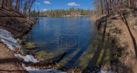 View from the south shore of Lower Goldwater Lake near Prescott Arizona.