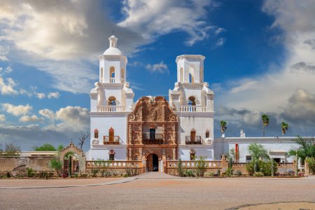Foto de Tucson, Arizona, EE.UU. en la histórica Misión San Xavier del Bac
. - Imagen libre de derechos