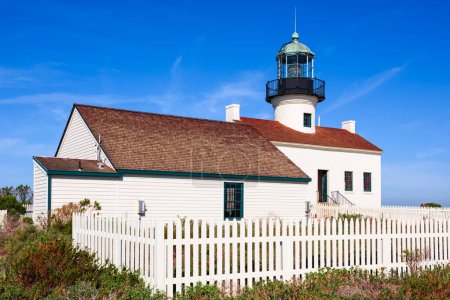 Téléchargez les photos : San Diego, Californie au phare de Old Loma Point
. - en image libre de droit