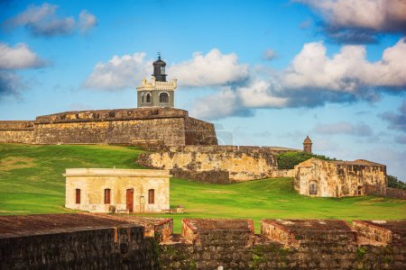 San Juan, Puerto Rico bei Castillo San Felipe del Morro.