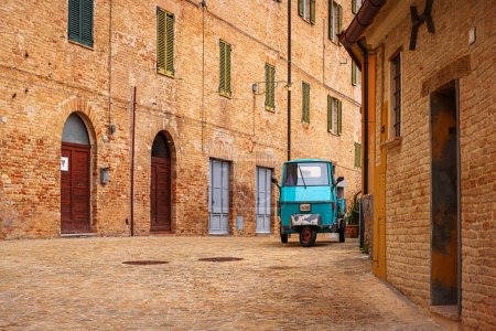 Photo for Corinaldo, Italy historic streets. - Royalty Free Image