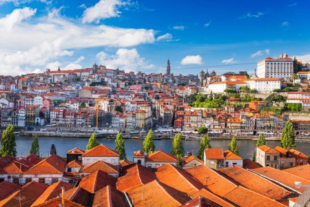 Photo for Porto, Portugal old town on the Douro River. - Royalty Free Image