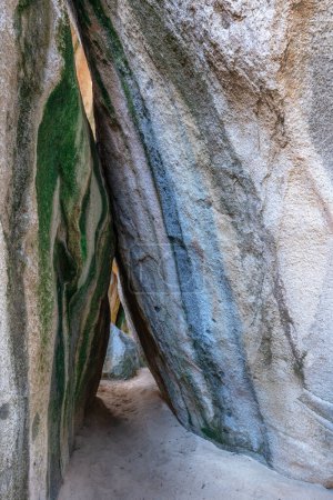 Photo for Virgin Gorda, British Virgin Islands at the boulders of The Baths. - Royalty Free Image