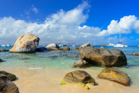 Téléchargez les photos : Virgin Gorda, Îles Vierges britanniques aux rochers des Thermes
. - en image libre de droit