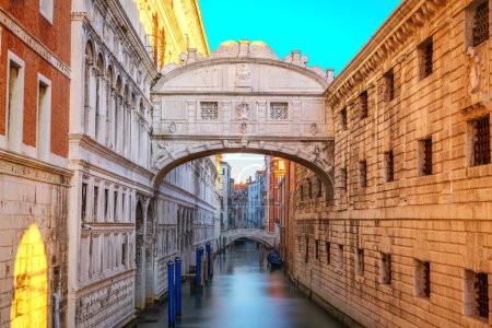 Photo for Bridge of Sighs in Venice, Italy in the early morning. - Royalty Free Image