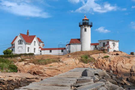 Photo for Gloucester, Massachusetts, USA at Eastern Point Lighthouse. - Royalty Free Image